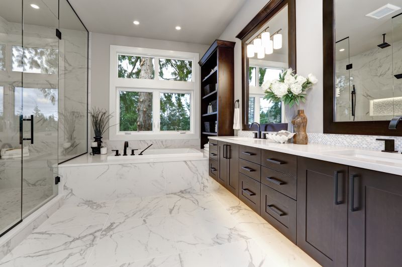 Contemporary Bathroom Flooring